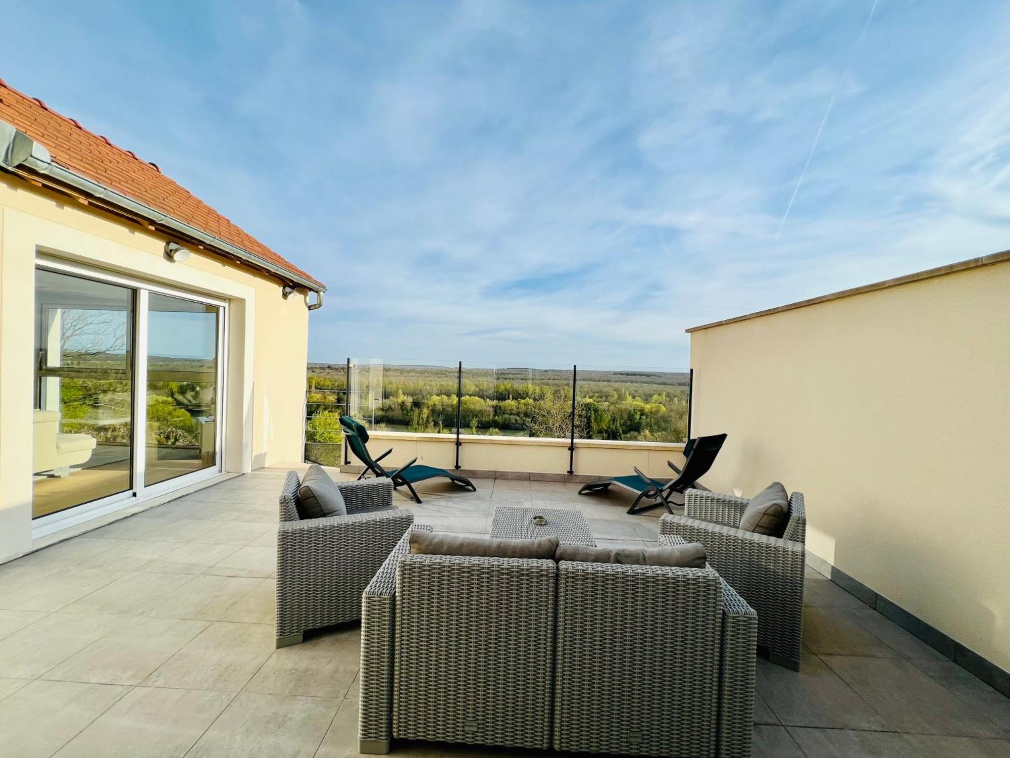 Residence Belle Vue Fontaine-le-Port Экстерьер фото